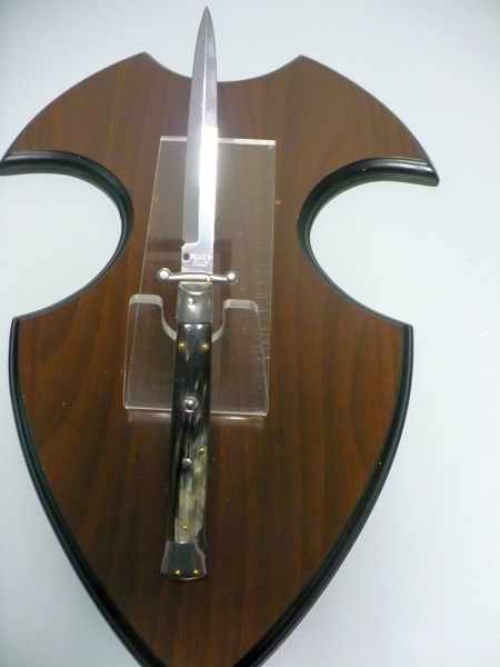 Swinguard Frank Beltrame - italian stiletto 28 cm - corno di bufalo brasiliano -  FB 550/09B - 4
