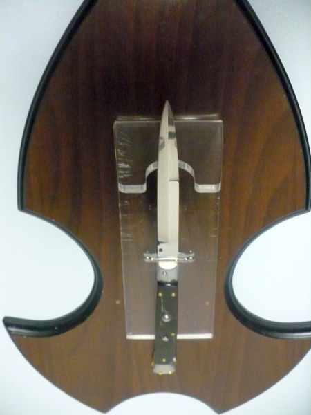 Swinguard Frank Beltrame - italian stiletto 28 cm -corno di bufalo / buffalo horn - baionetta  FB 550/58B - 19