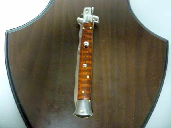 Frank Beltrame ,italian stiletto - 28 cm ,legno di serpente ,baionetta -modello FB 28/89K - 1