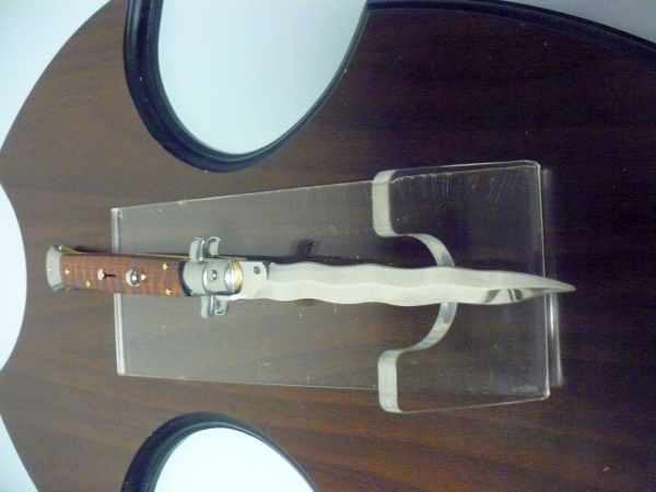 Frank Beltrame ,italian stiletto - 28 cm ,legno di serpente ,baionetta -modello FB 28/89K - 1