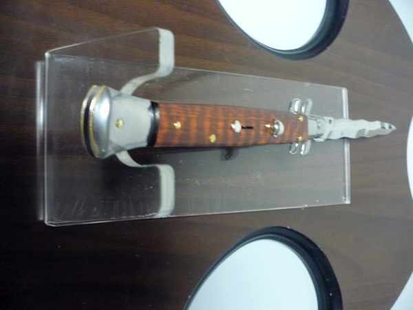 Frank Beltrame ,italian stiletto - 28 cm ,legno di serpente ,baionetta -modello FB 28/89K - 1