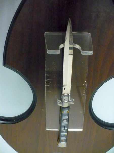 Frank Beltrame italian stiletto - 28 cm imitazione di corno di bufalo - baionetta -modello FB 28/81B