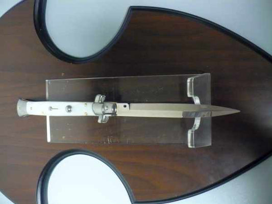 Frank Beltrame italian stiletto - 28 cm imitazione di madreperla - lama baionetta-modello FB 28/36B