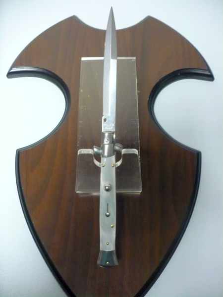 Frank Beltrame italian stiletto - 28 cm imitazione di madreperla - lama baionetta-modello FB 28/36B
