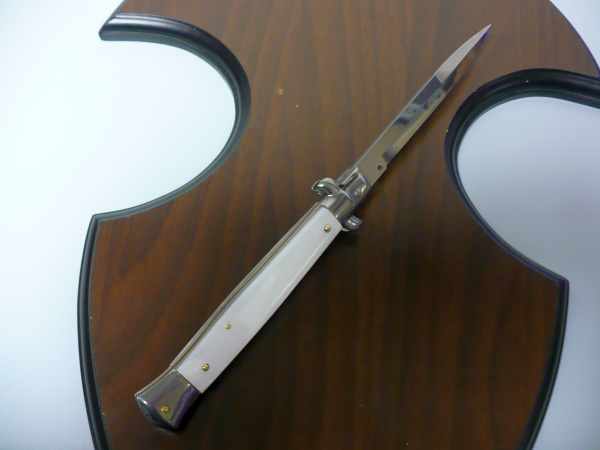 Frank Beltrame italian stiletto - 28 cm imitazione di madreperla - lama baionetta-modello FB 28/36B