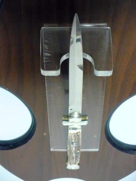 Italian stiletto - AGA Campolin - maltese / crociato - 28cm - corno di cervo / deer horn - 7