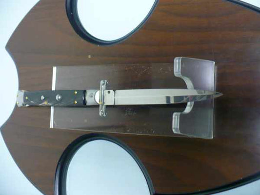 Swinguard Frank Beltrame -italian stiletto 28 cm -bufalo scuro , dagger- FB 550/58D - 7