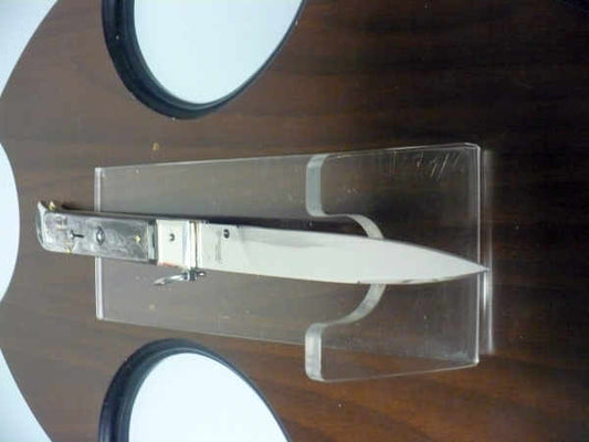 Famiglia Spadon - stiletto  falcon /28 - bufalo brasiliano - lama a swedge vecchio stile - 12