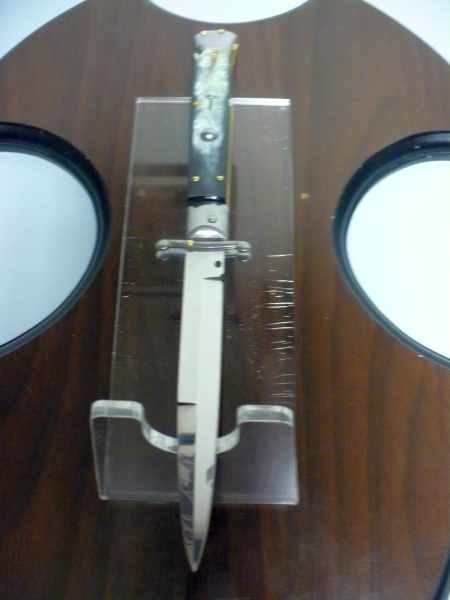 Swinguard Frank Beltrame - italian stiletto 28 cm - corno di bufalo brasiliano-FB 550/09 B-4