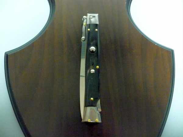 Swinguard Frank Beltrame - italian stiletto 28 cm -bufalo scuro , baionetta - FB 550/58B - 18