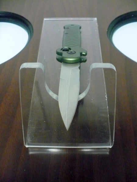 Fort Knife Works - The Arrow Auto Side Opener - Usa 19,60 cm, pugnale, con impugnatura in allumio - baionetta D2