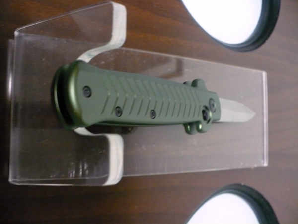 Fort Knife Works - The Arrow Auto Side Opener - Usa 19,60 cm, pugnale, con impugnatura in allumio - baionetta D2