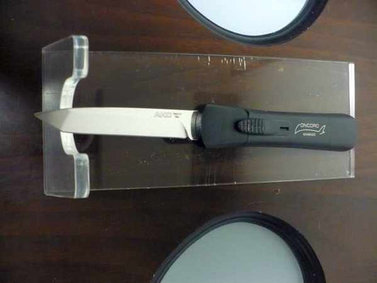 Italian stiletto frontale  coltellerie AKC Campolin - 20 cm - concord maniago, lama tanto