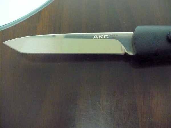 Italian stiletto frontale  coltellerie AKC Campolin - 20 cm - concord maniago, lama tanto