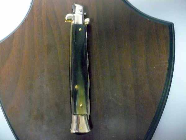 Picklock - Frank Beltrame - Italian stiletto -pugnale 28cm, lama kriss- corno di bufalo brasiliano FB  P28/09- 3
