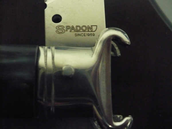 Famiglia Spadon - stiletto  calibro /20 - bufalo brasiliano - taglio classico clip point - 3