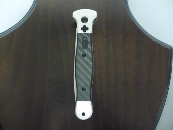 Fort Knife Works - cross - Usa 21,50 cm, pugnale, con impugnatura in fibra di carbonio , lama dagger