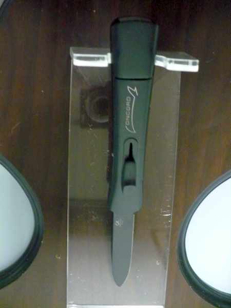 Italian stiletto frontale,  coltellerie Maniago - 20 cm - concord , lama classica teflonata - 5