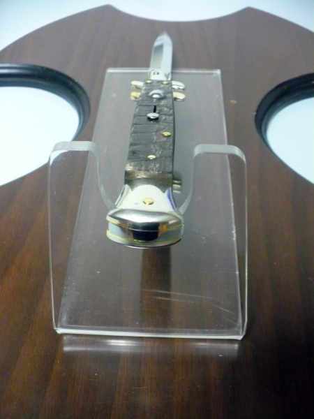 Picklock - Frank Beltrame - Italian stiletto -pugnale 28 cm, lama baionetta, corno di ariete FB  P28/63 - 5