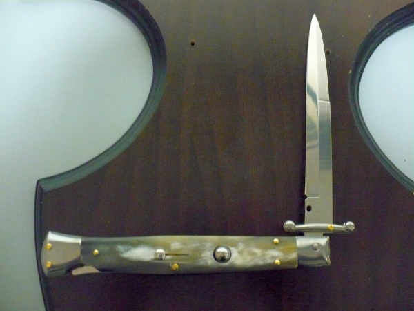 Swinguard Frank Beltrame - italian stiletto 28 cm - corno di bufalo brasiliano-FB 550/09 B-6