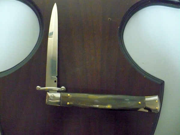 Swinguard Frank Beltrame - italian stiletto 28 cm - corno di bufalo brasiliano-FB 550/09 B-6