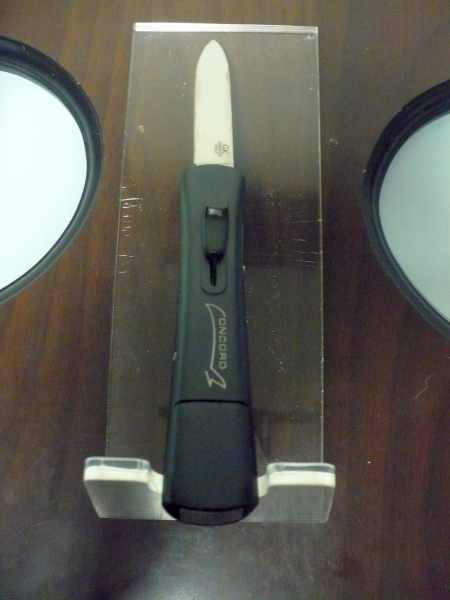 Italian stiletto frontale,  coltellerie Maniago - 20 cm - concord , lama classica - 6