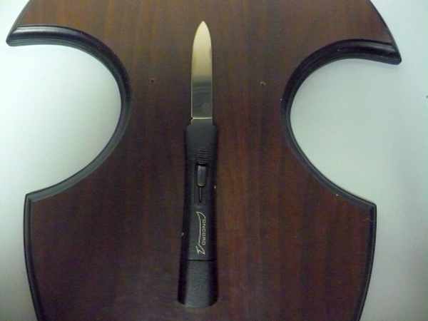 Italian stiletto frontale,  coltellerie Maniago - 20 cm - concord , lama classica - 6