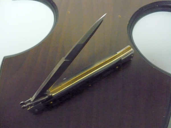 Swinguard Frank Beltrame - italian stiletto 28 cm - corno di bufalo brasiliano-FB 550/09 B-7