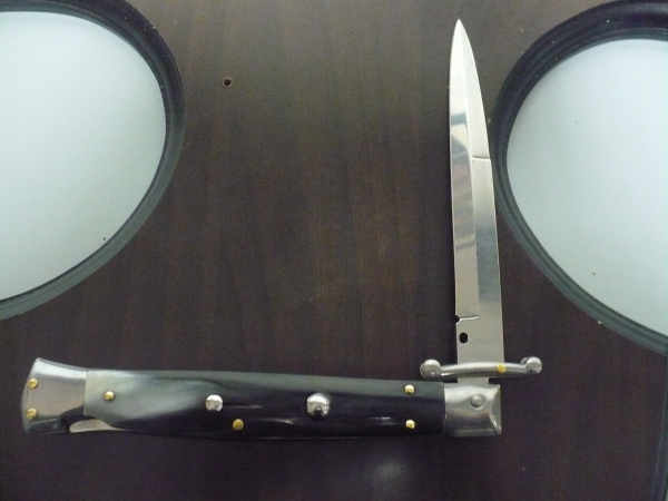 Swinguard Frank Beltrame - italian stiletto 28 cm - corno di bufalo brasiliano-FB 550/09 B-7
