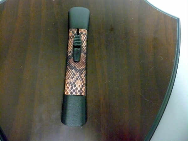 Italian stiletto frontale  coltellerie artigianali Maniago - 20 cm - ergonomica ,legno di serpente, lama dagger - 7