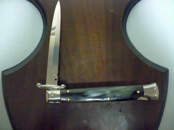 Swinguard Frank Beltrame - italian stiletto 28 cm - corno di bufalo brasiliano-FB 550/09 B-8