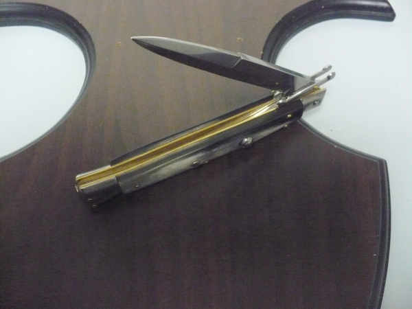 Swinguard Frank Beltrame - italian stiletto 28 cm - corno di bufalo brasiliano-FB 550/09 B-8