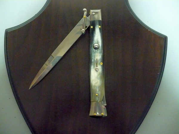 Swinguard Frank Beltrame - italian stiletto 28 cm - corno di bufalo brasiliano-FB 550/09 B-8