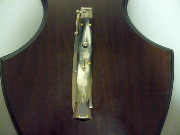Swinguard Frank Beltrame - italian stiletto 28 cm - corno di bufalo brasiliano-FB 550/09 B-8
