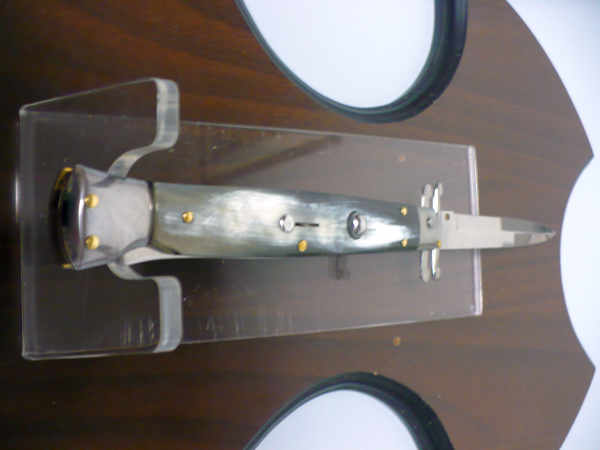Swinguard Frank Beltrame - italian stiletto 28 cm - corno di bufalo brasiliano-FB 550/09 B-8