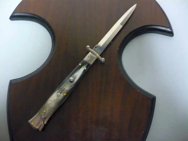 Swinguard Frank Beltrame - italian stiletto 28 cm - corno di bufalo brasiliano-FB 550/09 B-8