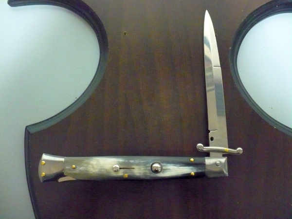 Swinguard Frank Beltrame - italian stiletto 28 cm - corno di bufalo brasiliano-FB 550/09 B-8