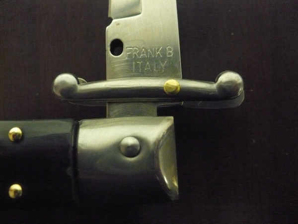 Swinguard Frank Beltrame - italian stiletto 28 cm - corno di bufalo brasiliano-FB 550/09 B-9
