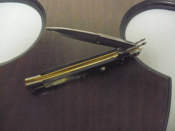 Swinguard Frank Beltrame - italian stiletto 28 cm - corno di bufalo brasiliano-FB 550/09 B-9