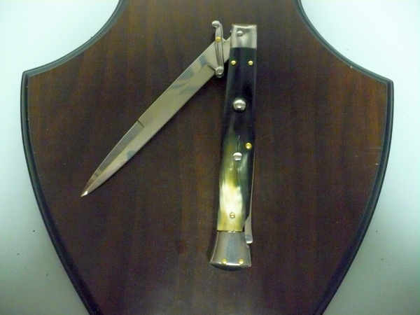 Swinguard Frank Beltrame - italian stiletto 28 cm - corno di bufalo brasiliano-FB 550/09 B-9