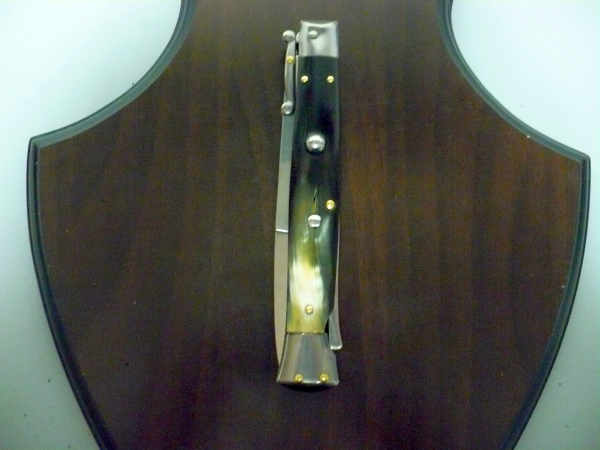 Swinguard Frank Beltrame - italian stiletto 28 cm - corno di bufalo brasiliano-FB 550/09 B-9