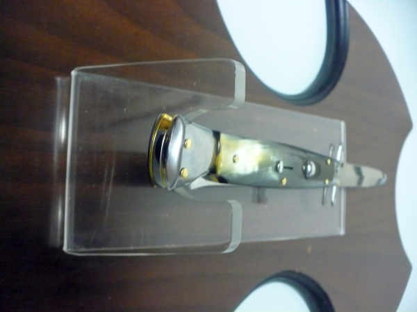 Swinguard Frank Beltrame - italian stiletto 28 cm - corno di bufalo brasiliano-FB 550/09 B-9