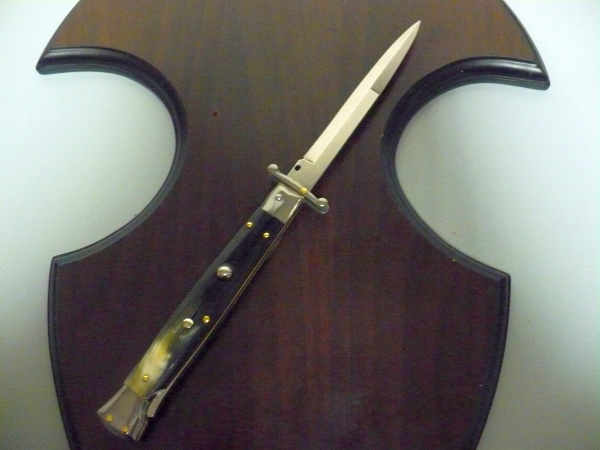 Swinguard Frank Beltrame - italian stiletto 28 cm - corno di bufalo brasiliano-FB 550/09 B-9