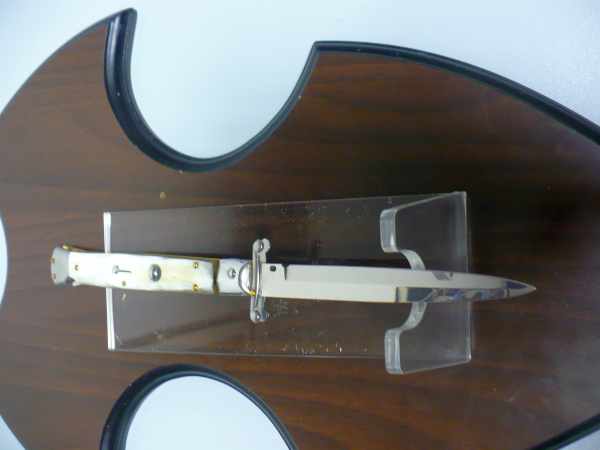 Swinguard Frank Beltrame - italian stiletto 28 cm -bufalo chiaro - baionetta -  FB 550/48B - 9