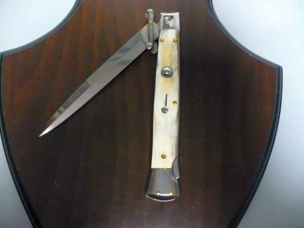 Swinguard Frank Beltrame - italian stiletto 28 cm -bufalo chiaro - baionetta -  FB 550/48B - 9