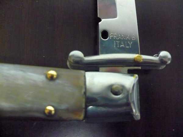 Swinguard Frank Beltrame - italian stiletto 28 cm -bufalo chiaro - FB 550/48B -1