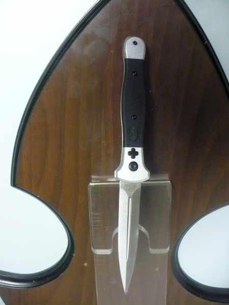 Fort Knife Works - cross G 10 - Usa 21,50 cm, pugnale, con impugnatura in G 10 nero , lama dagger