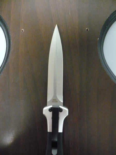 Fort Knife Works - cross G 10 - Usa 21,50 cm, pugnale, con impugnatura in G 10 nero , lama dagger