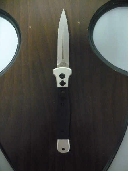 Fort Knife Works - cross G 10 - Usa 21,50 cm, pugnale, con impugnatura in G 10 nero , lama dagger