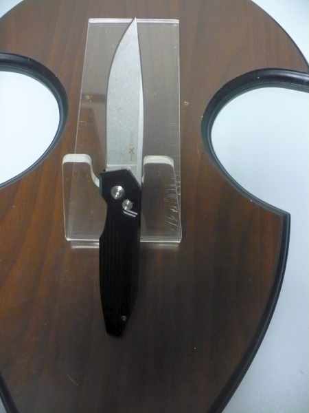 Dandy- italian stiletto, coltello a scatto, 19,50 cm- AKC X-treme ,lama taglio classico clip point, alluminio aeronautico anodizzato nero